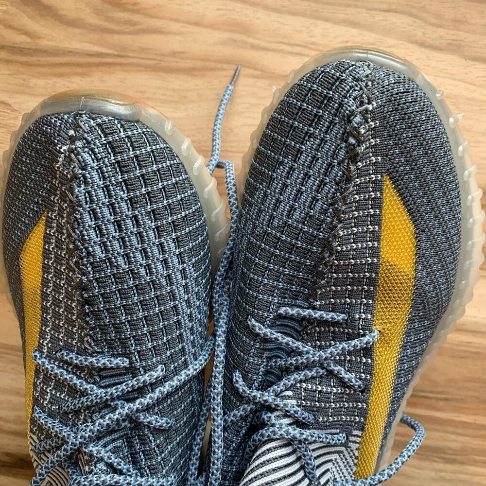 Men’s sneakers shoes blue running walking sports designer fashion US 8.5 - Picture 7 of 8